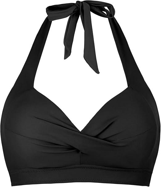 Black Swimsuit Top L