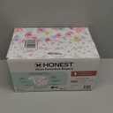 The Honest Company Comfort Dry Disposable Diapers for Sensitive Skin, Hypoallergenic, Rose Blossom + Tutu Cute, Club Box Size 1 (814 lbs), 78 Count