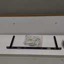 upsimples 23.6" Long Floating Shelves for Wall, Room Decor Set of 2, White, 23.6in