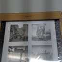 Americanflat 4x4 Picture Frame Collage with Shatter-Resistant Glass - Fits Four 4x4 Photos or Use as One 10x10 Picture Frame - Signature Collection - Collage Frames for Wall Display - Black