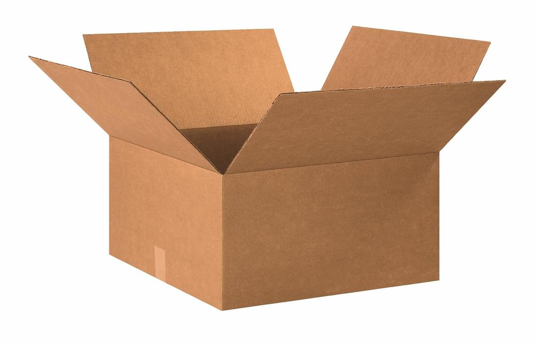 Box USA Shipping Boxes Medium 20"L x 20"W x 10"H 10-Pack - Corrugated Cardboard Box for Moving, Mailing, Packing, Packaging and Storage