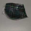 AQOTHES Pack of 2 Christmas Plaid Decorative Throw Pillow Covers Scottish Tartan Cushion Case for Farmhouse Home Holiday Decor Green, 18 x 18 Inches