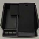 Mabett Center Console Organizer Tray for Ford Bronco Accessories 2024 2023 2022 2021, Armrest Storage Insert Box fit Bronco 2/4 Door with Non-Slip MatNot fits 2025 version