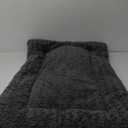 Washable Dog Bed Mat Reversible Dog Crate Pad Soft Fluffy Pet Kennel Beds Dog Sleeping Mattress for Large Jumbo Medium Small Dogs, 47 x 29 Inch, Grey