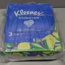 Kleenex Trusted Care Facial Tissues, 3 Flat Boxes, 160 Tissues per Box, 2-Ply (480 Total), Packaging May Vary (White)