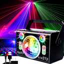Dj Disco Light Parties LED Disco Ball Light Strobe Lights Projector Sound Activated Remote