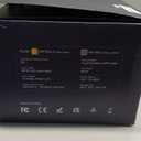 48W Full Spectrum LED Grow Light Seed Starter Kit, 80-Cell Tray with 30W Heating Mat & Adjustable Dome, Waterproof Germination System for Healthy Indoor Seedlings (Black)