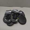 Dog Shoes, FISHOAKY Dog Shoes for Large Dogs, Mesh Breathable Dog Boots & Paw Protectors for Summer Hot Pavement Winter Snowy, 360°Anti Slip 4Pcs Dog Booties with Reflective Black (Size 8)