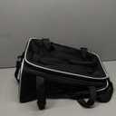 Petskd Top-Expandable Pet Carrier 18x13x9.5 Inches Southwest Airline Approved, Soft-Sided Carrier for Small Cats and Dogs with Locking Safety Zippers and Anti-Scratch Mesh(Black)