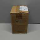 Amazon Basics Ceramic Space Heater, Portable Indoor Heating Solution, With Overheat and Tip-Over Protection, Thermostat, Non-Oscillating, 1500W, 7.52"D x 6.34"W x 9.45"H, Silver