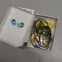 Linsoul 7Hz x Crinacle Zero:2 in Ear Monitor, Updated 10mm Dynamic Driver IEM, Wired Earbuds Earphones, Gaming Earbuds, with OFC IEM Cable for Musician (with MIC, Silver)