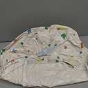 Inflatable Baby Chair with Built in Pump for Babies 3 Months & Up, Baby Floor Seats for Sitting Up, Blow Up Baby Seats for Infants - Dinosaur