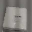 100 Pack Cocktail Napkin 2-Ply Scalloped Edged Dessert Napkins Folded 5 x 5 Inches Disposable Napkins for Dinner Wedding Birthday Party Bridal Anniversary Reception Event (White)