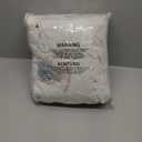 Joywell 144 Inch Curtains for Tall Floor Ceiling Sheer Linen Light Filtering Window Treatments Bak Tab Rod Pocket Sheer Neutral Extra Long 2 Story Window Curtain 144 Inches Long 12 Ft (Natural)