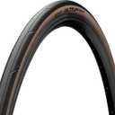Continental Ultra Sport III - Road Bike Tire | Versatile Road Tire with Modern Tread Design - E25 Ebike Rated - PureGrip (700x28, Black/Brown)