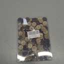 230 PCS Natural Coconut Shell Buttons 1/2 Inch Brown Wooden Buttons, 2 Holes Buttons for Sewing Crafts, Shirt, Clothing Replacement
