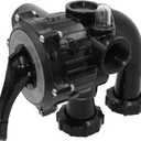 SP0710XR50 Pro-Series Backwash Valve Coupling Fit for Hayward DE Filters Pro-Series, Multiport Backwash Valve Coupling with 1-1/2-inch NPT Ports