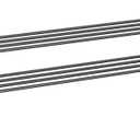 SONGMICS Shoe Rack, 3-Tier Shoe Organizer, Metal Storage Shelf, Upright or Upside Down, for 16-20 Pairs, Stackable, for Entryway, 11.8 x 36.2 x 21.7 Inches, Black ULSA303B02