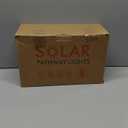 Bright Solar Pathway Lights Outdoor, 8 Pack Solar Powered Garden Lights Waterproof IP65, Auto On/Off Outdoor Light for Lawn Patio Walkway Driveway Decor Landscape Lighting (Warm White)