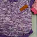 3 Pack Dog Sweater, Dog Sweaters for Small Dogs, Warm Soft Pet Clothes for Puppy, Medium Large Cat, Dogs Girl or Boy, Dog Shirt for Winter Christmas (Pink+Purple+HotPink, Medium)
