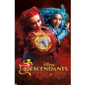 Disney Descendants: The Rise of Red - Time Wall Poster, 34L" x 22.4W", Unframed Version