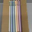 Ansook Hanging File Folders Letter Size Extra Capacity,Heavy Duty 1" Expandable Letter File Folders Hanging with Tabs,12 Pack Plastic File Cabinet Folders for File Frame/Box,Hanging File Organizer