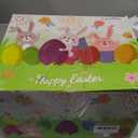 150Pcs 3.94" Easter Eggs Easter Plastic Eggs Surprise Toys Blind Bags Colorful Assortment Bright Empty Shells, Crafts Basket Stuffers for Party Hunt Games