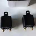 Relay 120A, 12V Continuous Duty SPST 4-pin High Power Relay, 4 Terminal SPST Relays for Truck Boat Marine(1 Pcs)