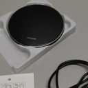 Fast Wireless Charger,20W Max Wireless Charging Pad Compatible with iPhone 16/16 Pro/Pro Max/15/14/13/12/11/X,AirPods;FDGAO Induction Charge Mat for Samsung Galaxy S25/S24/S23/S20/Pixel/G8, Mirror Black