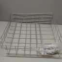 UPGRADED W10728159 Dishwasher Lower Rack Compatible with Kitchenaid Maytag Kenmore Dishwasher Rack,W10525646 W10082825 KDFE104DSS4 Stainless Steel Whirlpool Dishwasher Bottom Rack with Wheel