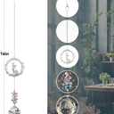 Pet Memorial Suncatcher - Dog Memorial Gifts for Loss of Dog, Cat Bereavement Gifts, Sun Catchers Indoor Window, Crystal Suncatcher for Cat Lovers, Garden Decor, House Decor