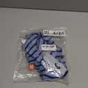 Winter Coat for Dogs - Warm Dralon Cold Weather Coat, Soft Fleece Jacket, Striped Pajamas with Drawstrings, Long Sleeves Jumpsuit Anti Hair Shedding, Reflective Onesie Clothes for Small Dogs (Medium, Dark Blue)