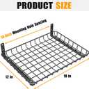 Ultrawall Wall Mounted Storage Shelves, Garage Metal Shelves 18x12 Inch