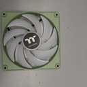 Thermaltake CT140 EX ARGB Sync PC Cooling Fan Matcha Green (3-Fan Pack), Magnetic Connection, 5V Motherboard Sync, 16.8 Million Colors 9 Addressable LEDs, 140 mm Case/Radiator Fan, CL-F197-PL14MG-A