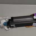 Rechargeable Black Light Bar 4 Packs, Battery Powered Black Lights for Glow Party, Cordless UV Strip Lights with On/Off/Dimma/Flash Switch, for Neon, Uranium Glass, Classroom, Paint, Poster, Stage