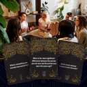FLUSTER Creations | Ice Breakers and Deep Conversation Cards for Adults (120 Cards) | Conversation Starter Social Card Game | Ages 14+ | 2-6 Players
