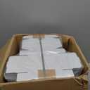 Qilery 200 Pcs 7.09 x 5.12 x 1.97 Inches Shipping Boxes White Mailer Boxes