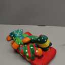 Lepawit Christmas Hide and Seek Dog Toys, Squeaky Interactive Puzzle Dog Toys for Boredom and Stimulation, Dog Enrichment Toys for Small and Medium Dogs (Christmas Trees, Pack of 6)