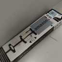 Bath Bliss 4 Tier Aluminum Tension Corner Shower Organizer Caddy in Matte Black, Expands 4 to 8.4 feet