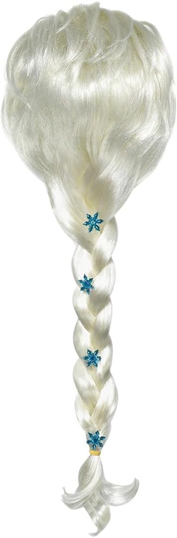 New 2026 Cosplay Wig Accessory Elsa Mermaid Snow White Her Hairpiece Halloween Disguise Anna Role Playing Wednesday Jewelry Fashion Accessories Creative Gift