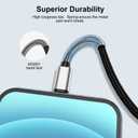 Cabepow 15 FT Extra Long iPhone Charger Cord,[Apple MFi Certified] Long Apple Lightning Cable 5M,2.4A Nylon Braided iPhone Fast Charging Cord for iPhone 14/14pro/13/12/11/11Pro/X/XS/XR/XS Max/8/7