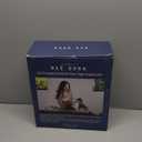 Rae Dunn Tea Bag Organizer - Tea Box Divided Storage Container Box with Hinge Lid for Kitchen Cabinet, Countertop, Pantry, Hold Coffee Pods, Seasoning Packets, Condiments, Blue