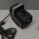 Submersible Water Pump 1200GPH/70W Fountain Pumps with Flow Control, Pond Pump Submersible Outdoor with 10ft 3-Core Power cable for Hydroponics, Aquarium, Waterfall, Statuary, Water feature