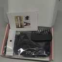 REECHO Clip in Hair Extensions - 4PCS 14" Short Beach Wavy Hairpieces, Invisible Lace Weft, Natural Soft Hair for Women (Black Brown)