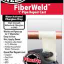 FiberWeld Pipe Repair Cast 2x48 Inch  High Strength Adhesive Fiberglass Wrap  White