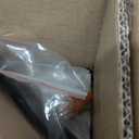 Drum Semi Flush Mount Ceiling Light, 16 inch 3 Lights Ceiling Light Fixture with 2-Layer Fabric Shade, Black Farmhouse Drum Ceiling Lighting for Bedroom, Hallway, Dining Room, Kitchen