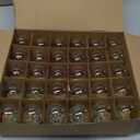 30 Pack S14 Outdoor String Light Bulbs Set orange, 120V 11W Clear Outdoor Patio Vintage Light Shatterproof Bulbs