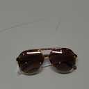 livho Trendy Polarized Aviator Sunglasses Women Men, Retro Sun Glasses for Women Men 2025, Oversized UV Protection Shades (Dark Brown Tortoise/ Brown)