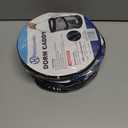 5 x Handy Laundry Foldable Shower Caddy - Collapsible, Portable, Drainage Hole, Carry Handle, Large Compartments, Great Organizer for Camp, Travel, Gym, and Dorm (Black)