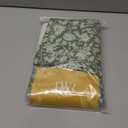 DWR Floral Throw Pillow Covers 20x20 Set of 2, Block Print Decorative Pillow Covers in Deep Sage Green, Neutral Faux Linen Cotton Blend, Vintage Look for Couch, Sofa, Bed, Living Room